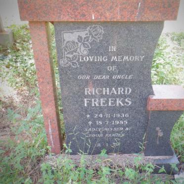 FREEKS Richard 1936-1985