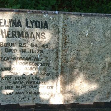 HERMAANS Jelina Lydia 1943-1979