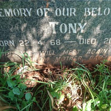 HENDRICKS Tony 1968-1980 