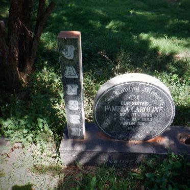 JANSEN Pamela Caroline 1965-1983