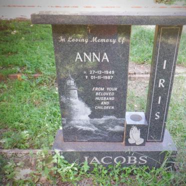 JACOBS Anna 1949-1987