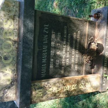 JACOBS Maria van Zyl 1917-1989 :: LOTTERING 1962-2013