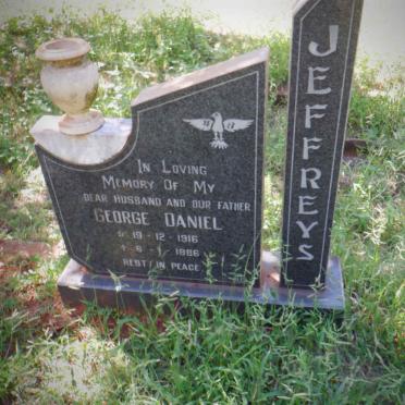 JEFFREYS George Daniel 1916-1986