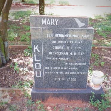KLOU Mary 1914-1987