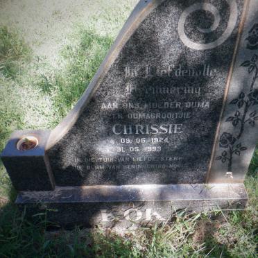 KOK Chrissie 1924-1993