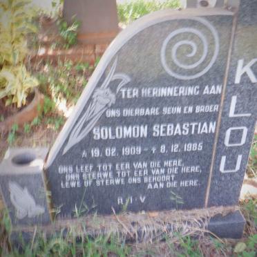 KLOU Solomon Sebastian 1909-1985