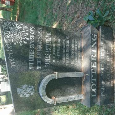LOTTERING Paulos 1945-1997