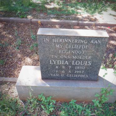 LOUIS Lydia 1930-1987