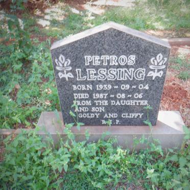 LESSING Petros 1939-1987