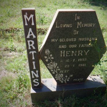 MARTINS Henry 1933-1981