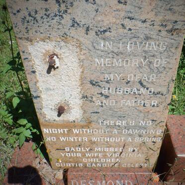 MURRAY Desmond Ronald 1948-1985