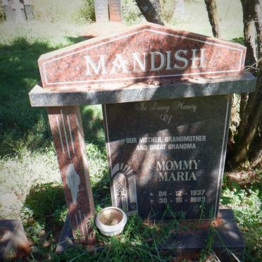 MANDISH Mommy Maria 1937-1983