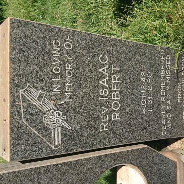 ROBERT Isaac 1942-1990