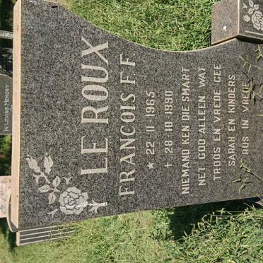 ROUX Francois F.F., le 1965-1990