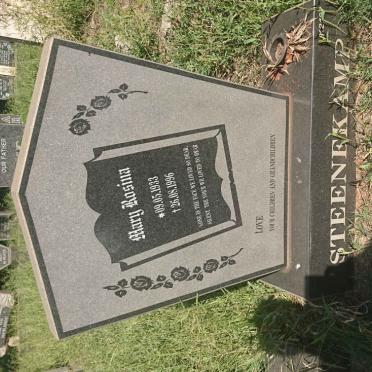 STEENEKAMP Mary Rosina 1933-1996
