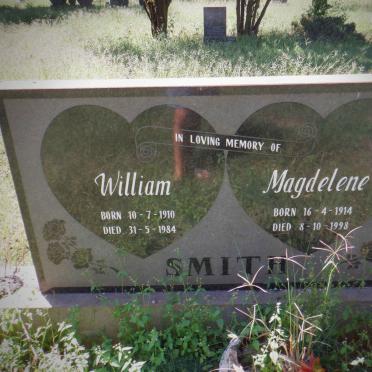 SMITH William 1910-1984 &amp; Magdelene 1914-1998