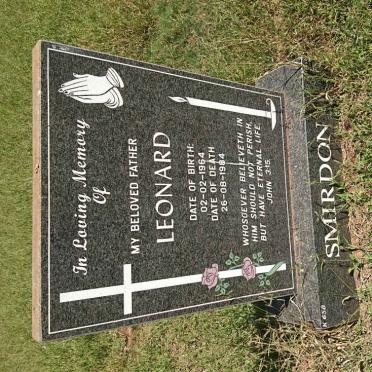 SMIRDON Leonard 1964-1984