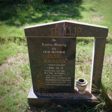 TROLLIP Elsie Johanna 1925-1981
