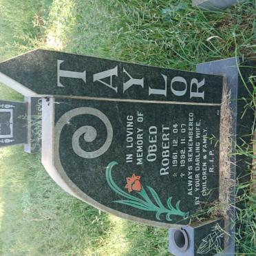 TAYLOR Obed Robert 1961-1992