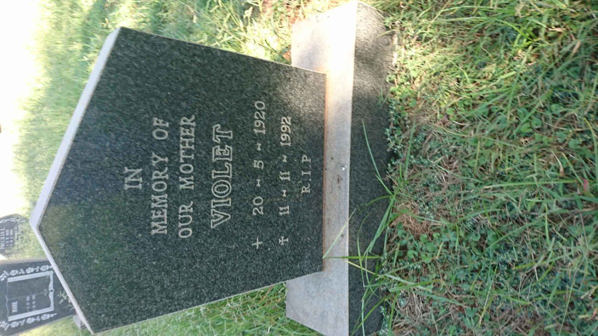 ? Violet 1920-1992