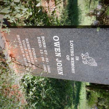 ? Owen John 1965-1987