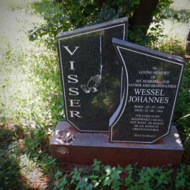 VISSER Wessel Johannes 1959-1984