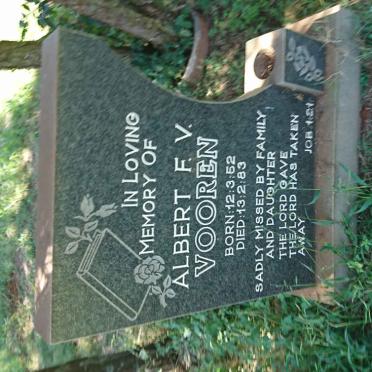 VOOREN Albert F.V. 1952-1983