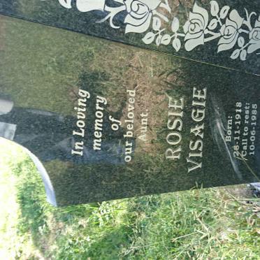 VISAGIE Rosie 1918-1985