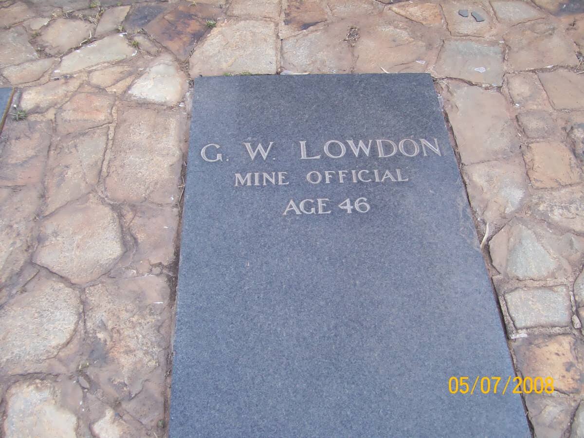 LOWDON G.W.