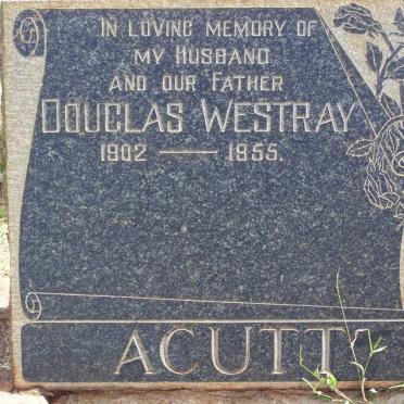 ACUTT Douglas Westray 1902-1955