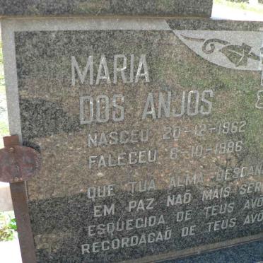 ANJOS Maria, dos 1962-1986