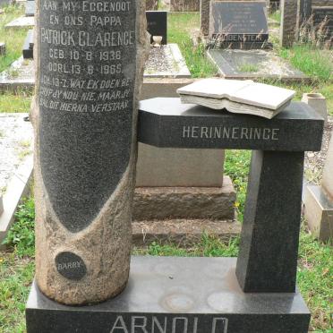 ARNOLD Patrick Clarence 1936-1965