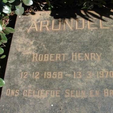 ARUNDEL Robert Henry 1958-1970