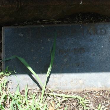 BARNARD Jan 1913-1975 &amp; Gesina C.E. 190-8-1969