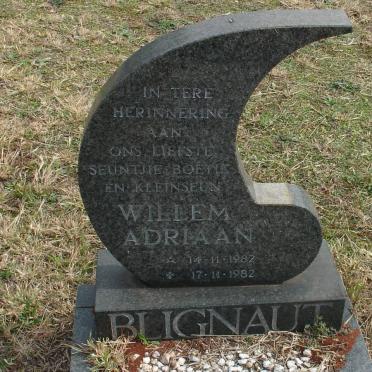 BLIGNAUT Willem Adriaan 1982-1982