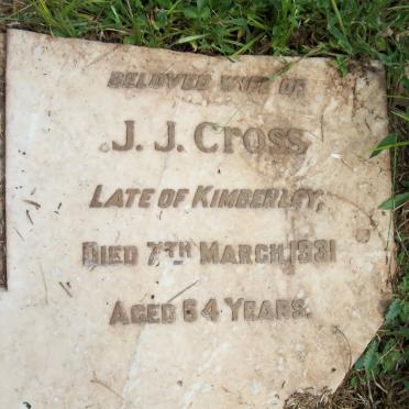 CROSS J.J. -1931