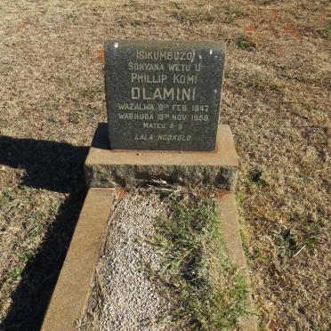 DLAMINI Phillip Komi 1947-1958