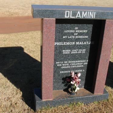 DLAMINI Philemon Malatjie 1947-2005