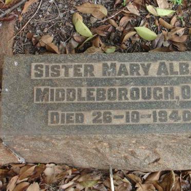 MIDDLEBOUROUGH Mary Alban -1940