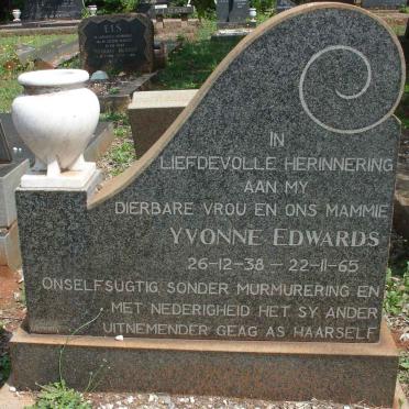 EDWARDS Yvonne 1938-1965