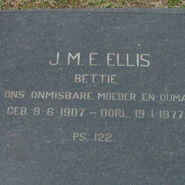 ELLIS J.M.E. 1907-1977