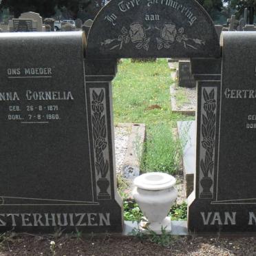 ESTERHUIZEN Anna Cornelia 1871-1960 :: VAN NIEKERK Gertruida Johanna 1910-1960