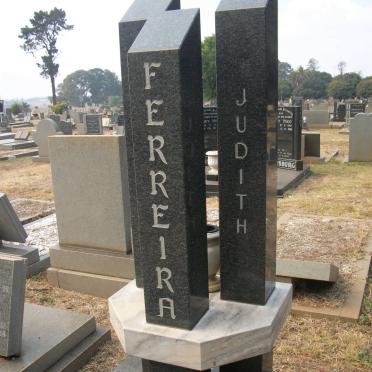FERREIRA Judith 1933-2003
