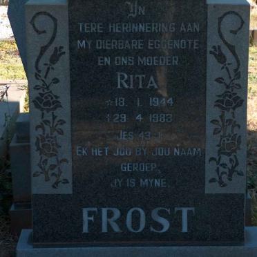 FROST Rita 1944-1983