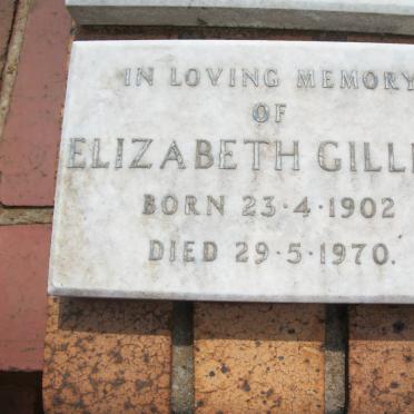 GILLIES Elizabeth 1902-1970
