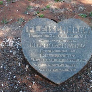 GREYLING Marthinus J. 1886-1967 &amp; Judith Maria FLEISCHMANN 1900-1946 :: FLEISCHMANN Hermanus Johannes 1885-1956