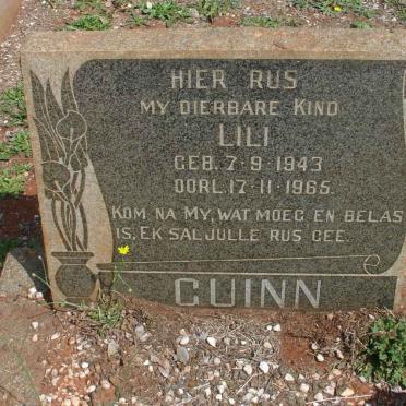GUINN Lili 1943-1965