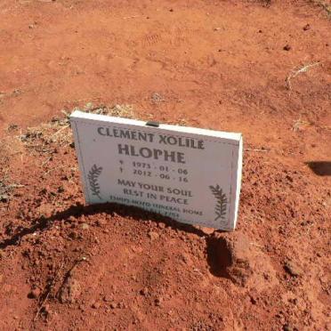 HLOPHE Clement Xolile 1975-2012