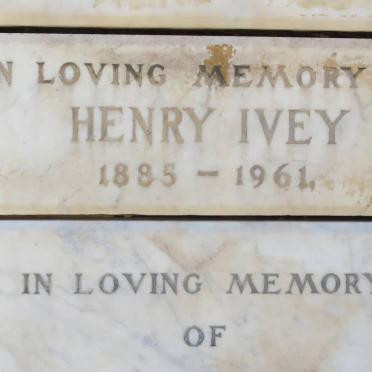 IVEY Henry 1885-1961