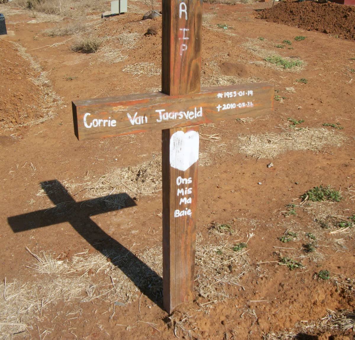 JAARSVELD Corrie, van 1953-2010